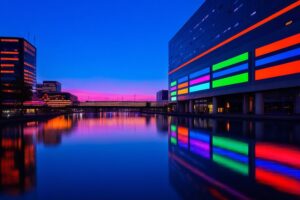 Гъвкави фасади: Led панели превръщат сгради в интерактивни екрани